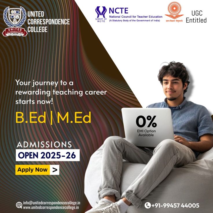 B.Ed Distance Learning at United Correspondence College: Eligibility & Career