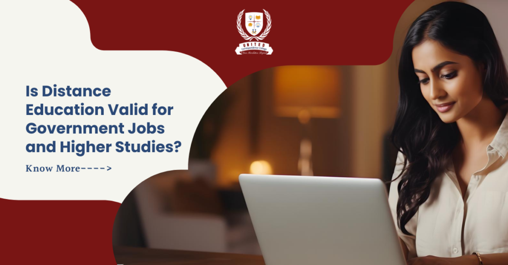 Is Distance Education Valid for Government Jobs and Higher Studies