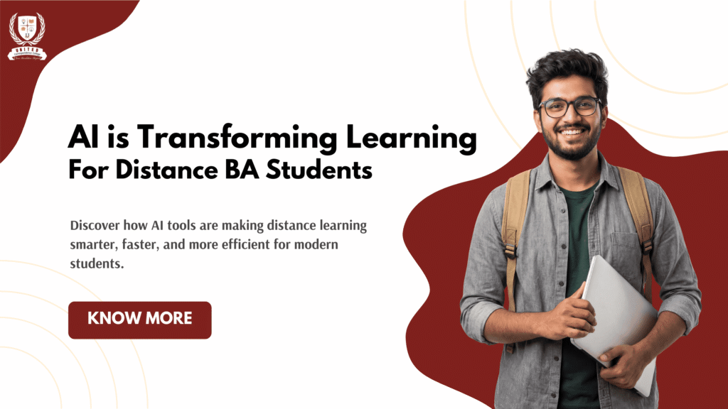 Distance BA Students in India