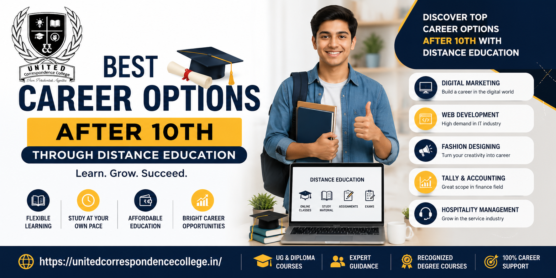 Career Options After 10th Through Distance Education
