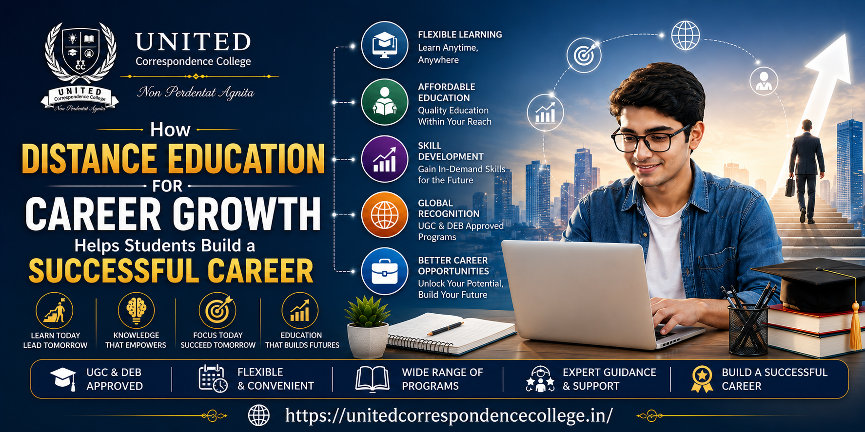 Distance Education for Career Growth