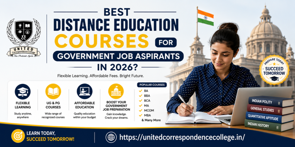 Distance Education Courses for Government Job