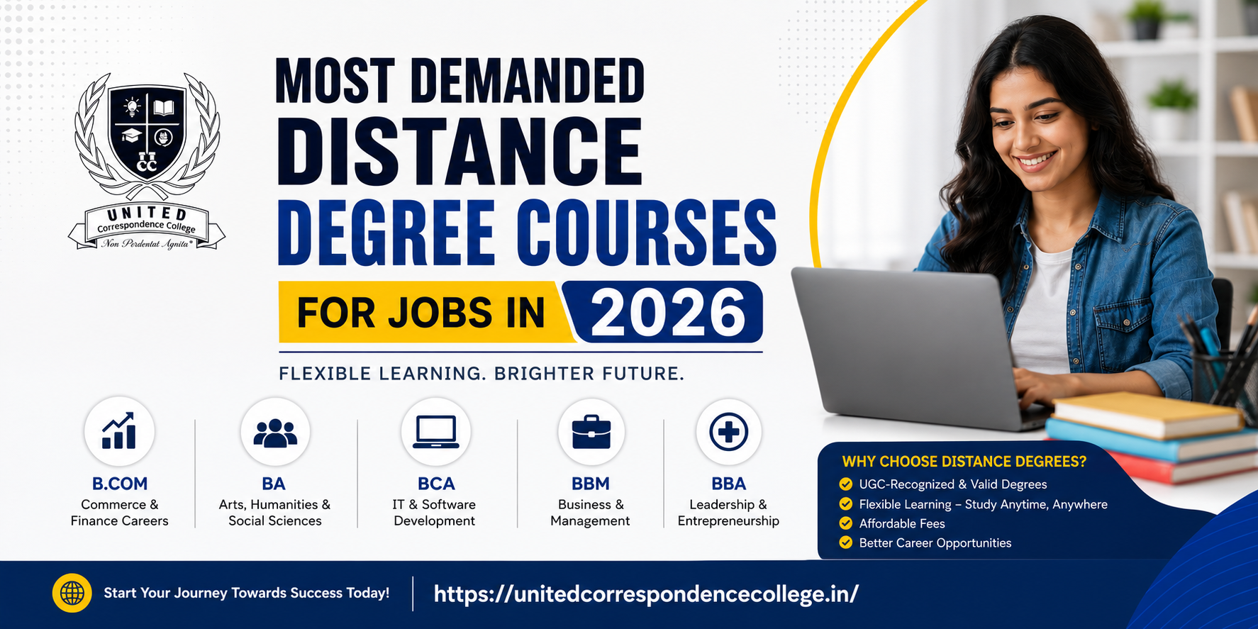 Most Demanded Distance Degree Courses
