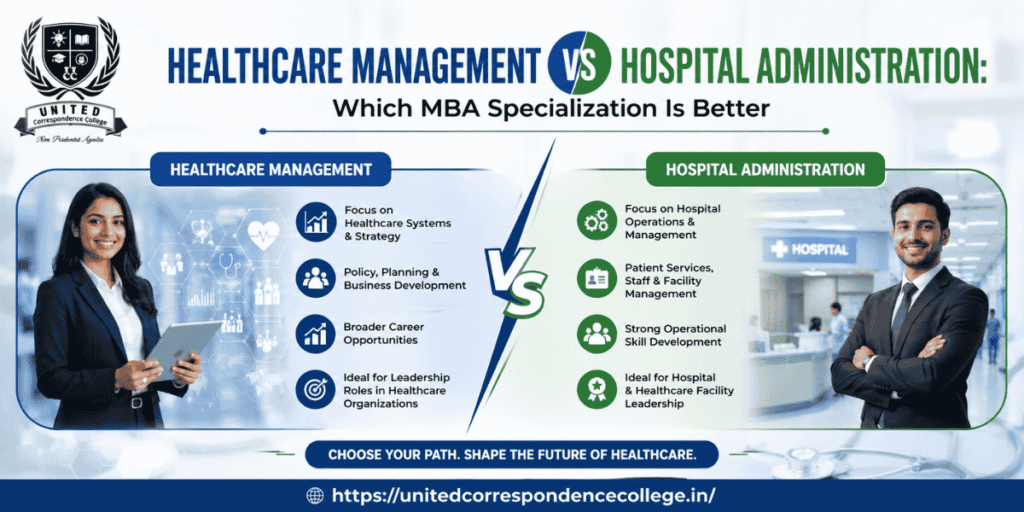 Healthcare Management vs Hospital