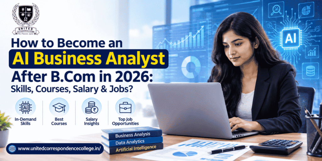 AI Business Analyst After B.Com