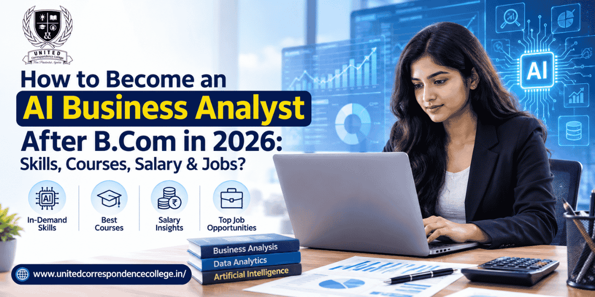 AI Business Analyst After B.Com