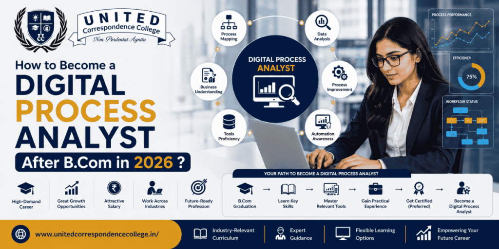 Digital Process Analyst After B.Com