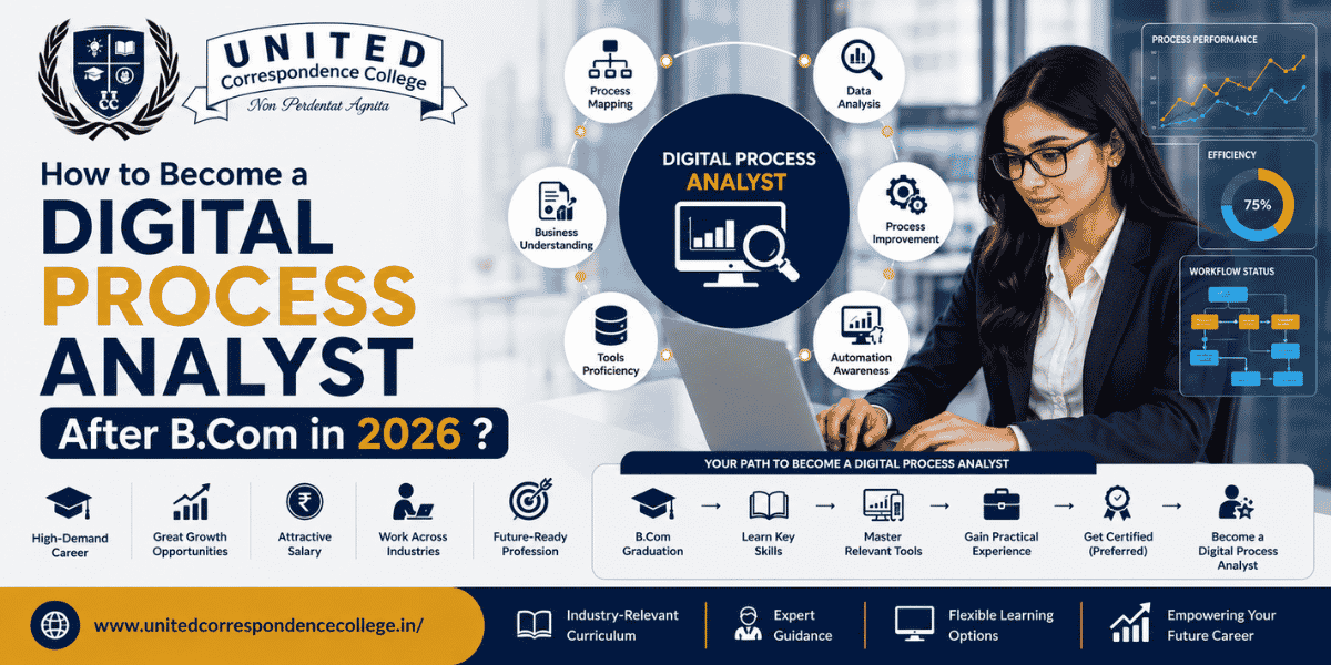 Digital Process Analyst After B.Com